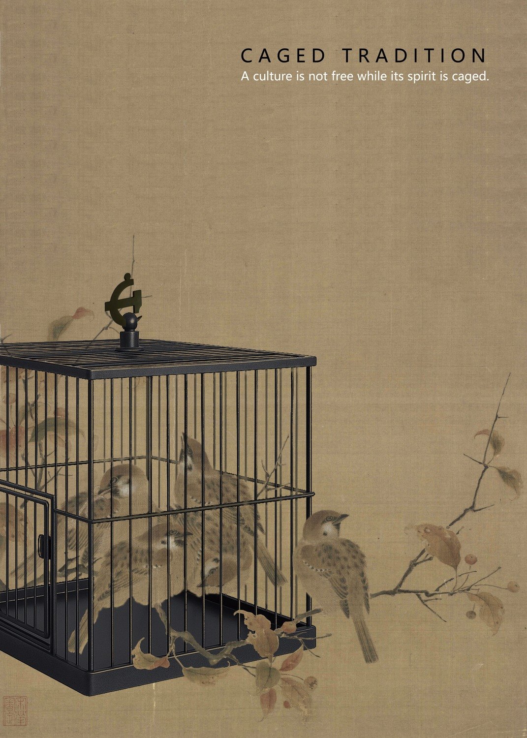 Caged Tradition artwork